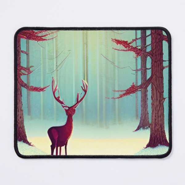 Item preview, Deer In Maple Forest designed and sold by entrys.