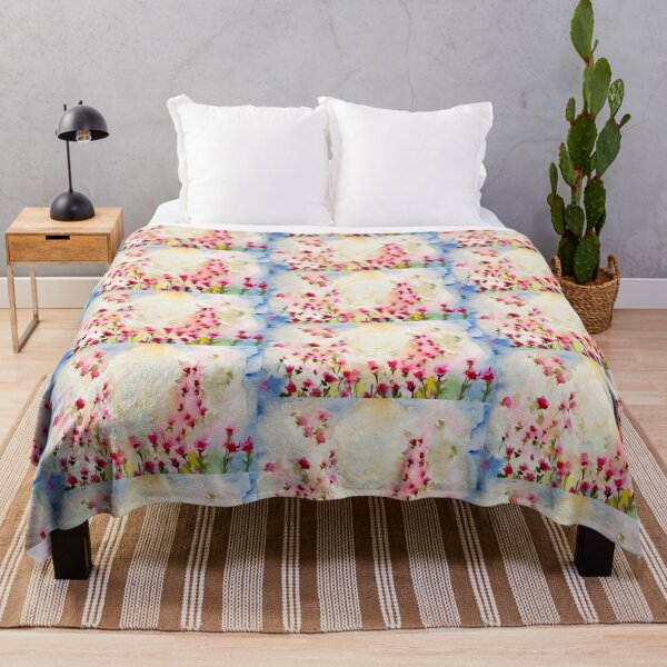 Item preview, Floating flowers in the sky.  designed and sold by watercolorsLiz.