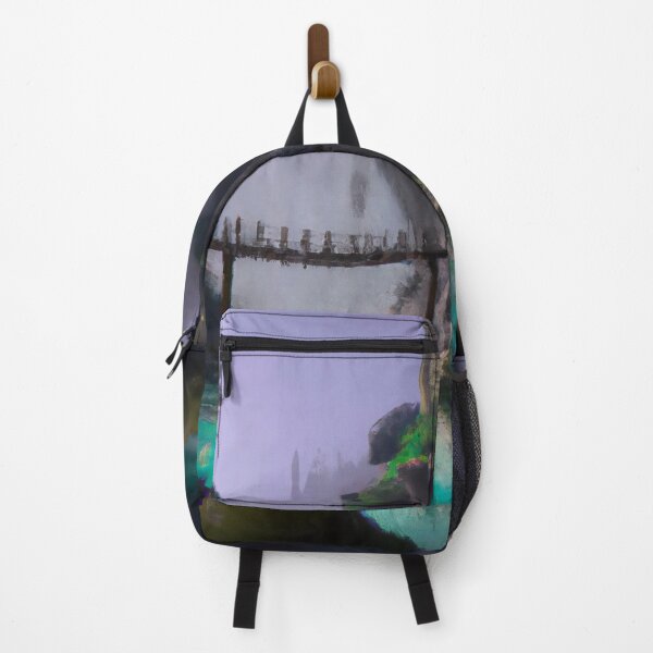 Item preview, A bridge over a body of water designed and sold by aryan-gallery.
