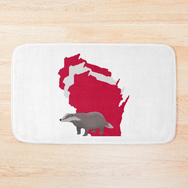 Item preview, Frontera de Wisconsin, tejones designed and sold by LatterDaze.