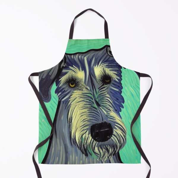 Item preview, Irish Wolfhound Dog, Painting in the style of Van Gogh (design #04) designed and sold by Rachid-B.