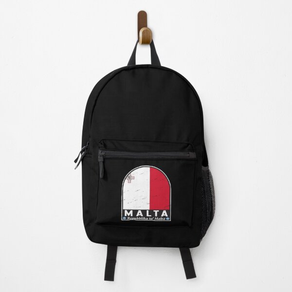 Item preview, Malta Flag Emblem Distressed Vintage designed and sold by KrisSidDesigns.
