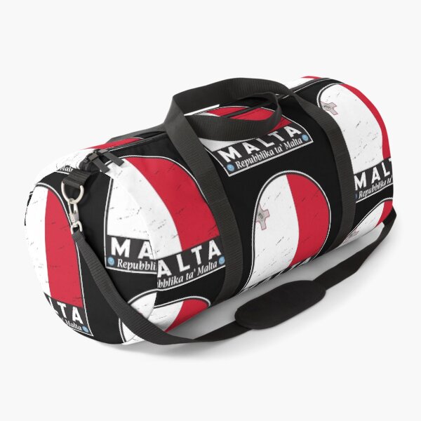 Item preview, Malta Flag Emblem Distressed Vintage designed and sold by KrisSidDesigns.