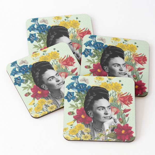 Item preview, Frida Kahlo Flowery designed and sold by Muycote.