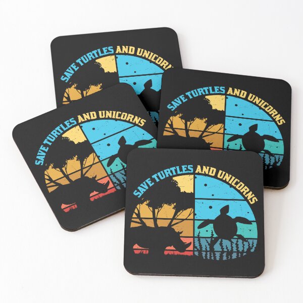 Item preview, Save Turtles And Unicorns designed and sold by proearth2022.