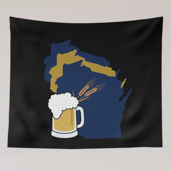 Item preview, Wisconsin Border, Brewers designed and sold by LatterDaze.