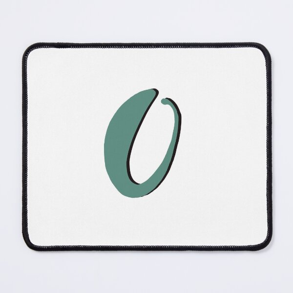 Item preview, Letter O blue initial monogram alphabet capital O designed and sold by Antique-Gifts.