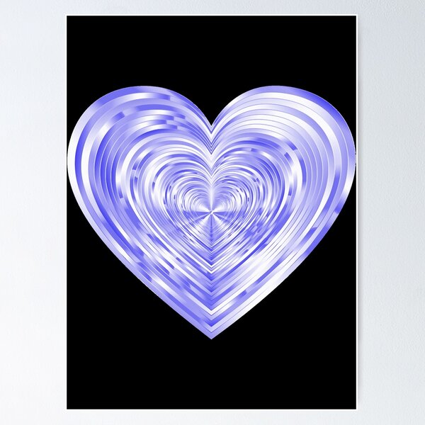 Aperçu de l'œuvre Coeur indigo créée et vendue par MeMissaRo52675.