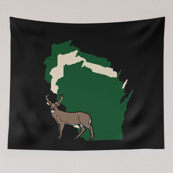 Item preview, Wisconsin Border, Bucks designed and sold by LatterDaze.