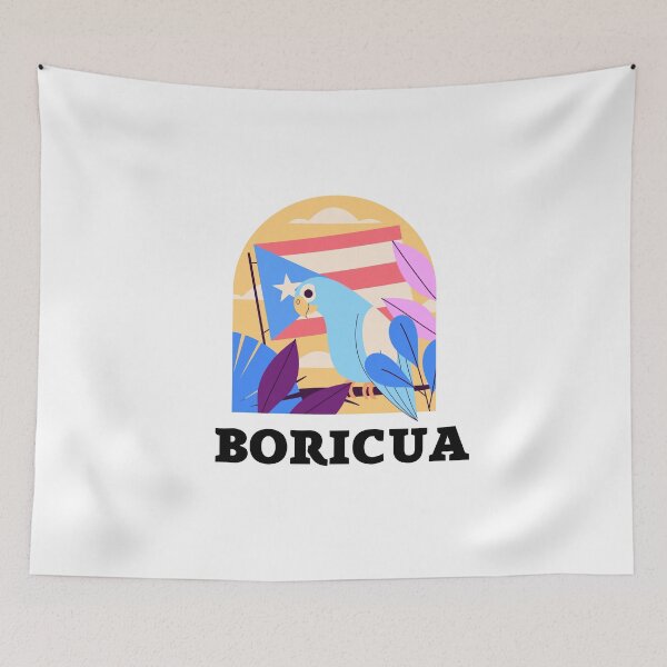 Item preview, Boricua Puerto Rican Flag designed and sold by Suzy Perez Art.