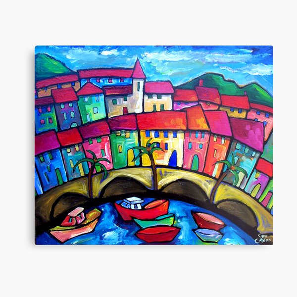 MENTON COTE D'AZUR - FRANCE Metal Print