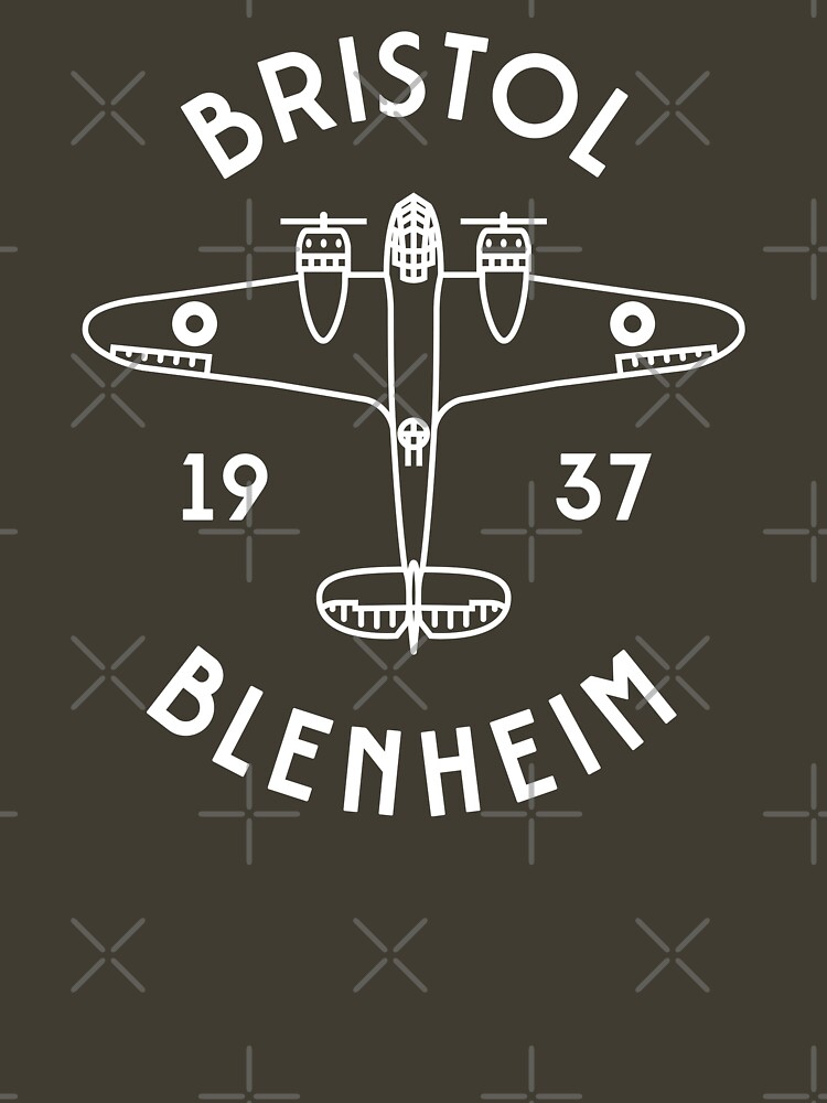 Thumbnail 7 of 7, Classic T-Shirt, Bristol Blenheim designed and sold by Aeronautdesign.