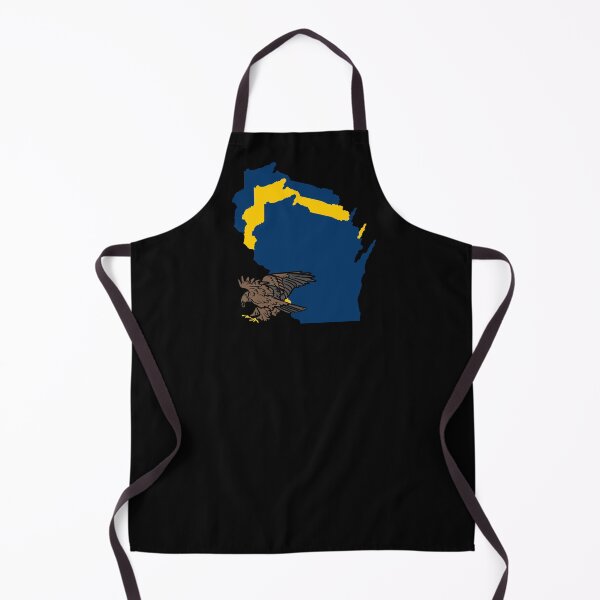 Item preview, Frontera de Wisconsin, águilas reales designed and sold by LatterDaze.