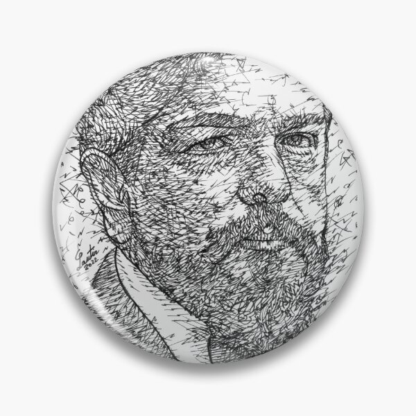 Item preview, CLAUDE DEBUSSY ink portrait designed and sold by lautir.