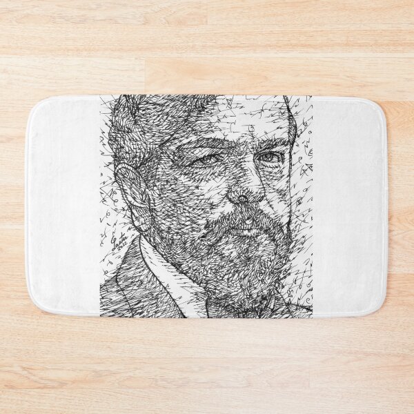 Item preview, CLAUDE DEBUSSY ink portrait designed and sold by lautir.