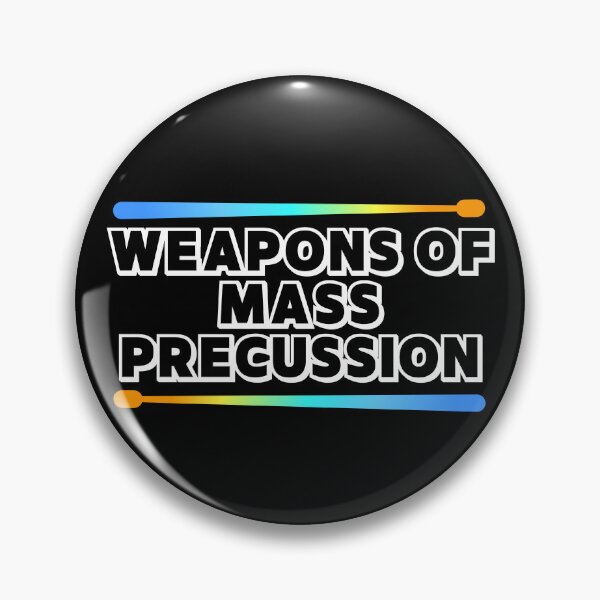 Item preview, Radium Weapons Of Mass Percussion For Drummers And Drum Players As A Funny Drummer   designed and sold by Funwithmusic.