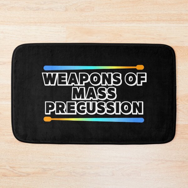 Item preview, Radium Weapons Of Mass Percussion For Drummers And Drum Players As A Funny Drummer   designed and sold by Funwithmusic.