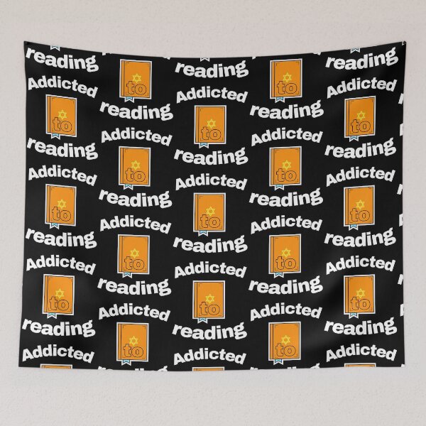Item preview, Addicted to reading designed and sold by showfeesticker.