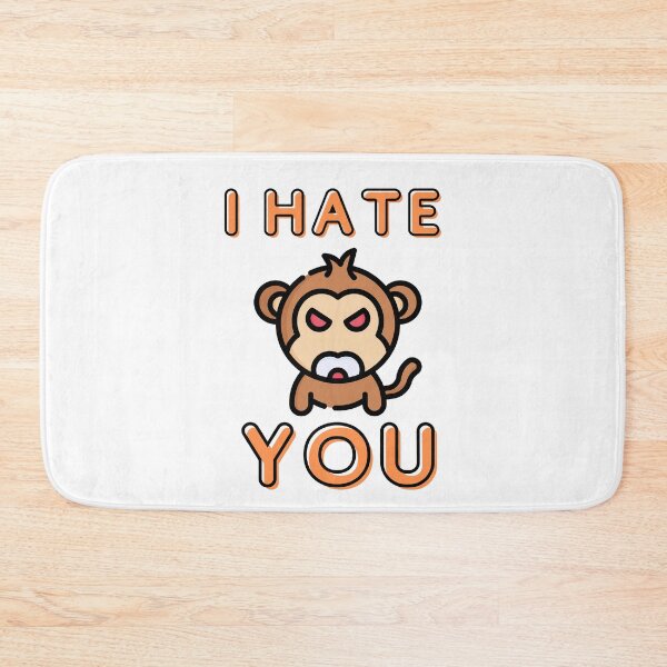 Item preview, I Hate You Emoji Sticker designed and sold by hakimhl.