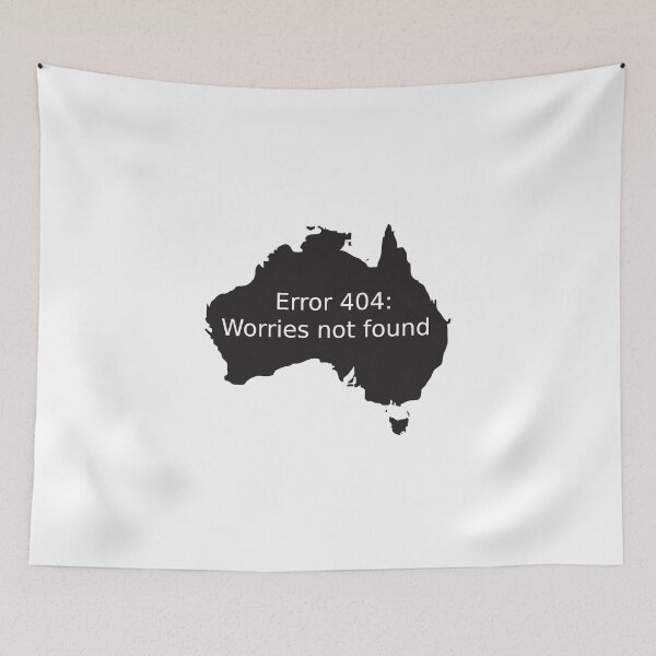Item preview, Error 404: Worries not found designed and sold by Jeeb-Arts.