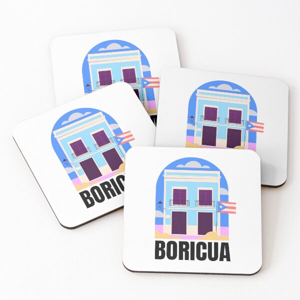 Item preview, Boricua Puerto Rico Vintage Sticker designed and sold by Suzy Perez Art.