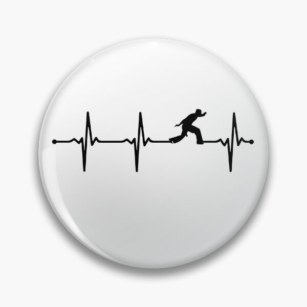 Item preview, Capoeira Fighter Heartbeat ECG Style Bv designed and sold by KleverOlivier.