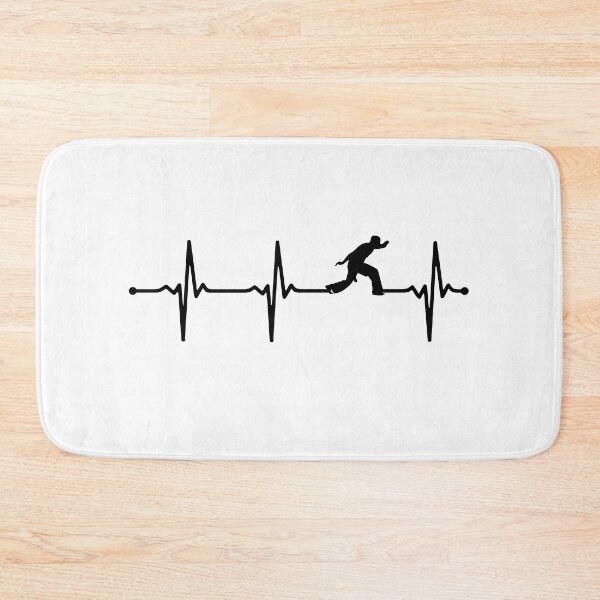 Item preview, Capoeira Fighter Heartbeat ECG Style Bv designed and sold by KleverOlivier.