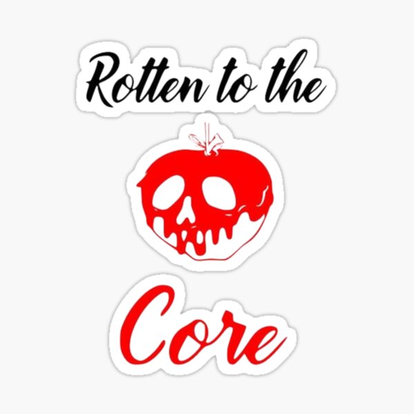 Rotten to the Core - Descendants - Sticker