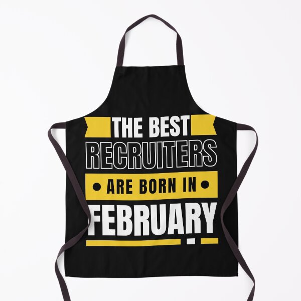 Item preview, The Best Recruiters are born in February Aquarius Pisces  designed and sold by Recruiter-Love.