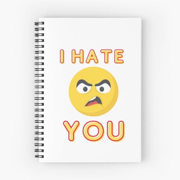 Item preview, I Hate You Emoji Sticker designed and sold by hakimhl.