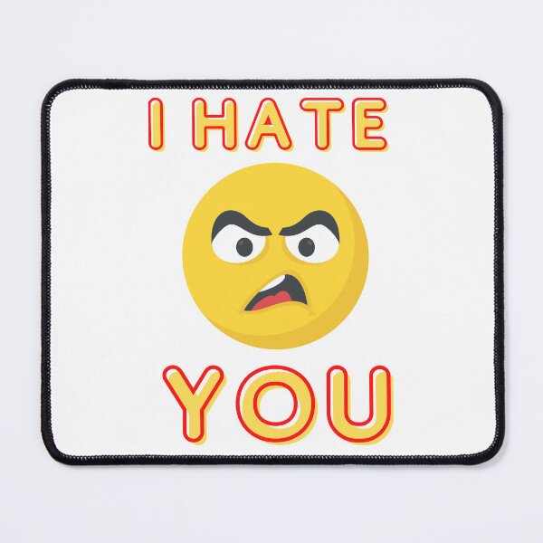 Item preview, I Hate You Emoji Sticker designed and sold by hakimhl.