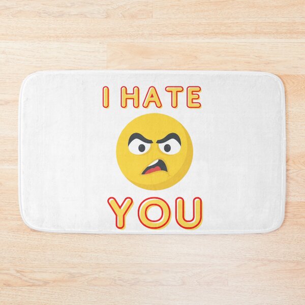 Item preview, I Hate You Emoji Sticker designed and sold by hakimhl.