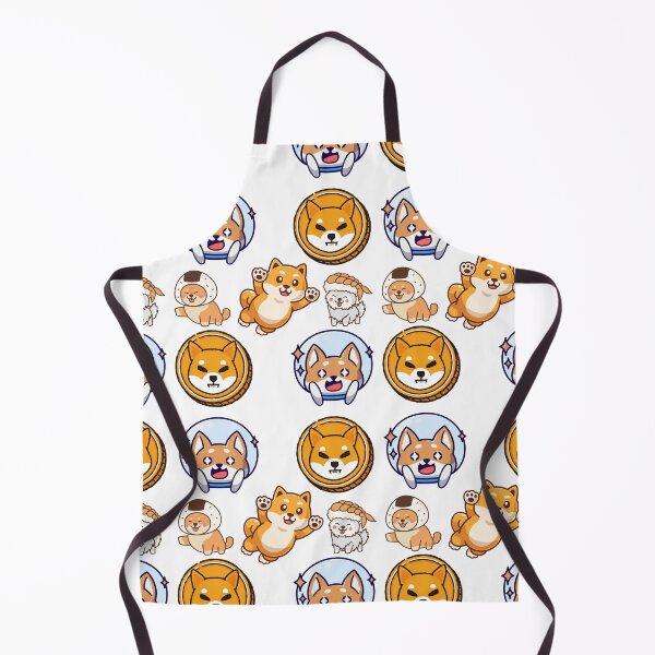 Item preview, Kawaii Shiba Inu Crypto Coin Pattern designed and sold by Quirky Dez.