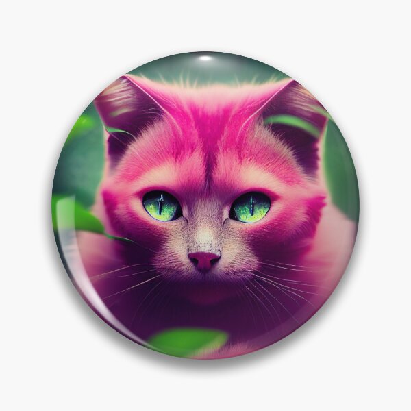 Item preview, Pink furry cat designed and sold by KreaKat.