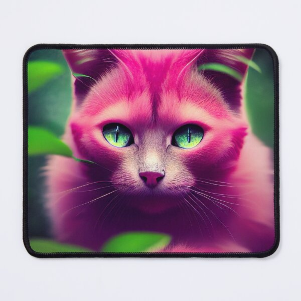 Item preview, Pink furry cat designed and sold by KreaKat.