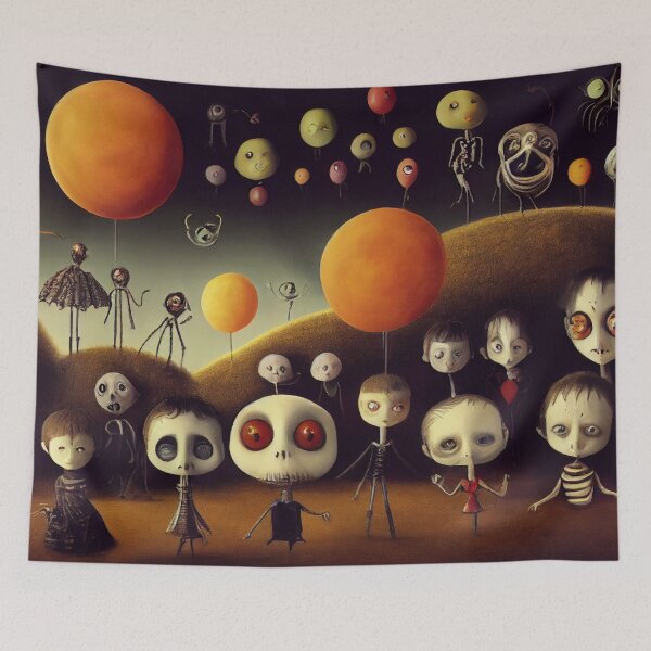 Item preview, Happy Halloween designed and sold by flowinglobe.