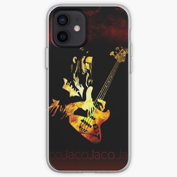 Jaco Pastorius Flame iPhone Soft Case