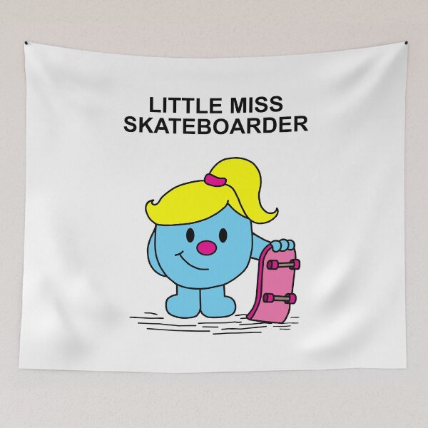 Item preview, Little Miss Skateboarder designed and sold by Scat the cat.