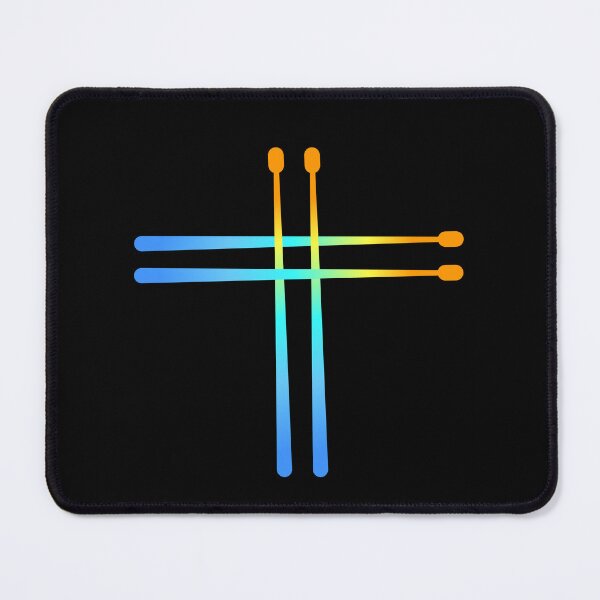 Item preview, Cross Drumsticks Weapons Of Mass Percussion For Drummers And Drum Players As A Funny Drummer   designed and sold by Funwithmusic.