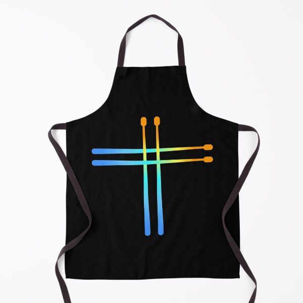 Item preview, Cross Drumsticks Weapons Of Mass Percussion For Drummers And Drum Players As A Funny Drummer designed and sold by Funwithmusic.
