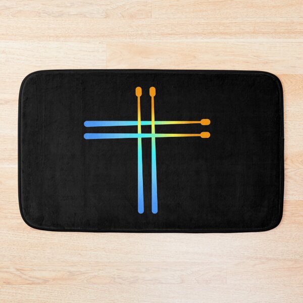 Item preview, Cross Drumsticks Weapons Of Mass Percussion For Drummers And Drum Players As A Funny Drummer   designed and sold by Funwithmusic.