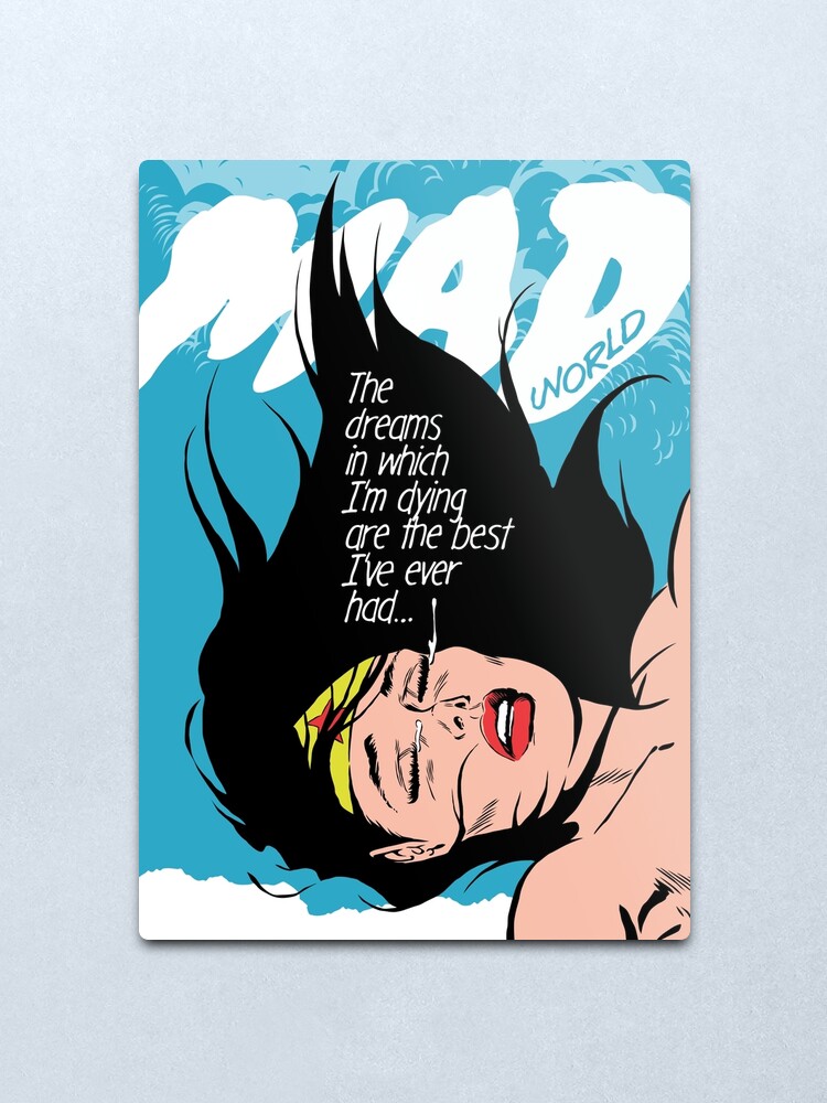 Alternate view of Mad Metal Print