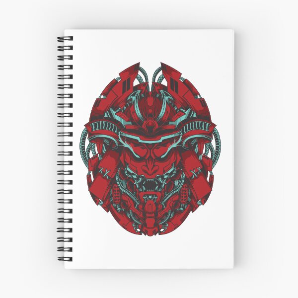 Item preview, Red Japanese Samurai Mecha designed and sold by Brian Hupp.