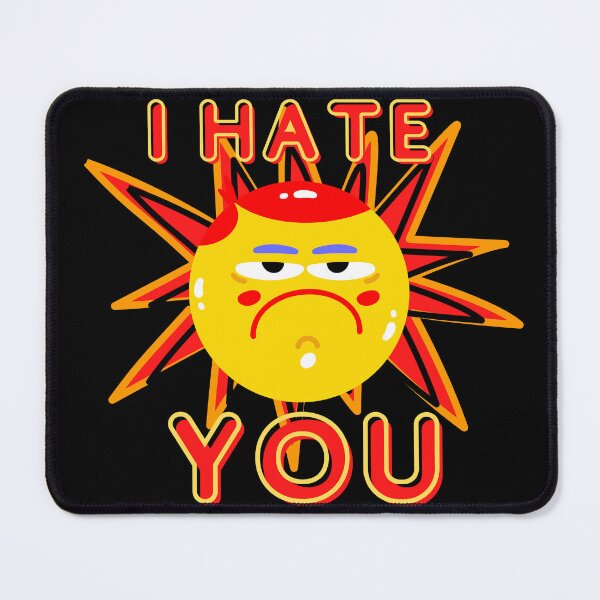 Item preview, I Hate You Emoji Sticker designed and sold by hakimhl.