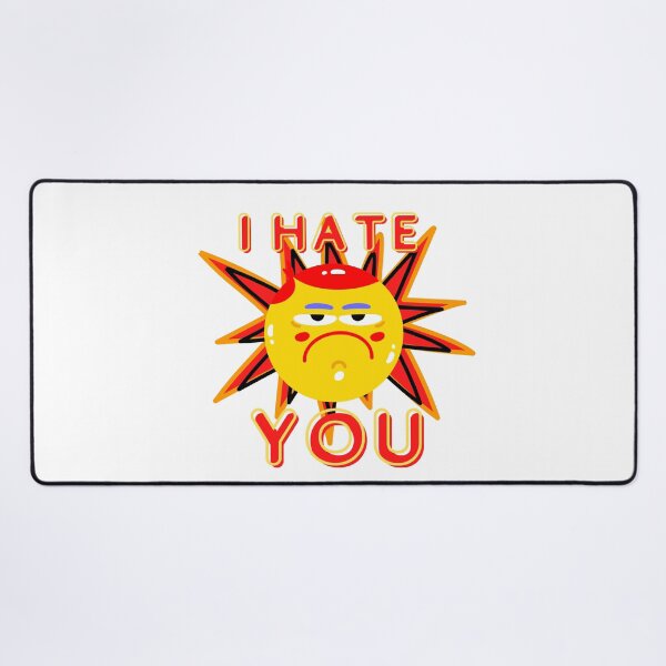 Item preview, I Hate You Emoji Sticker designed and sold by hakimhl.