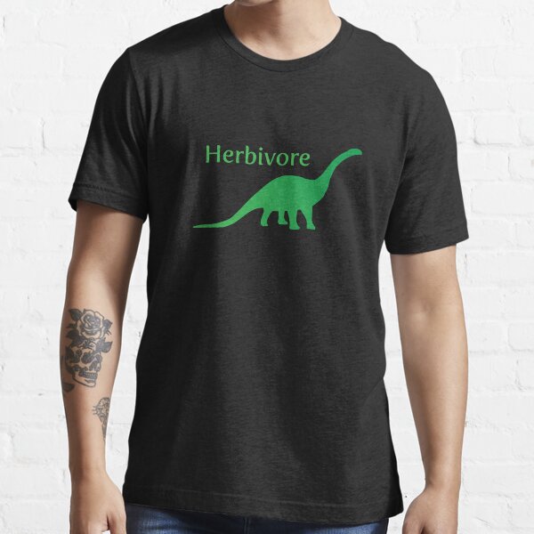 Herbivore Dinosaur Green Essential T-Shirt