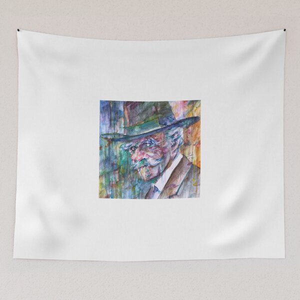 Item preview, VINCENT D’INDY watercolor portrait .1 designed and sold by lautir.