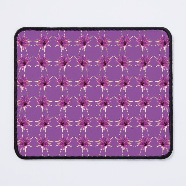 Item preview, Purple Flower Repeat Pattern - Wild Salsify on Purple designed and sold by sleepingdogprod.