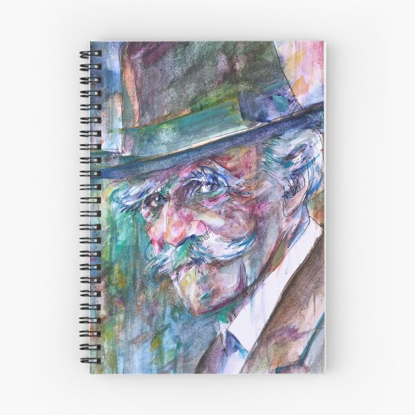 Item preview, VINCENT D’INDY watercolor portrait .1 designed and sold by lautir.