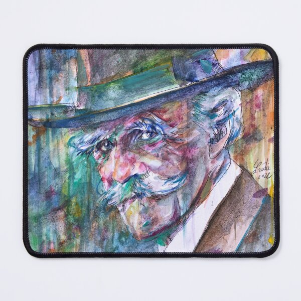 Item preview, VINCENT D’INDY watercolor portrait .1 designed and sold by lautir.